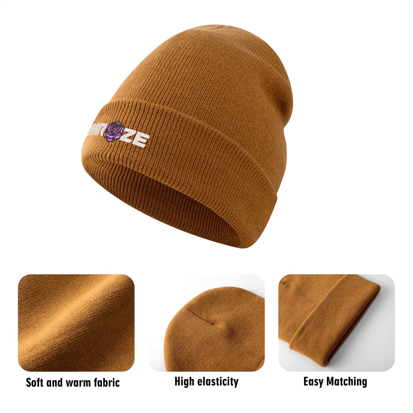 Embroidered Knitted Hats